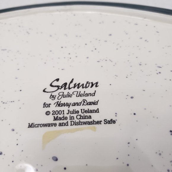 SALMON 2001 Julie Ueland for Harry & David Platter - Picture 8 of 15